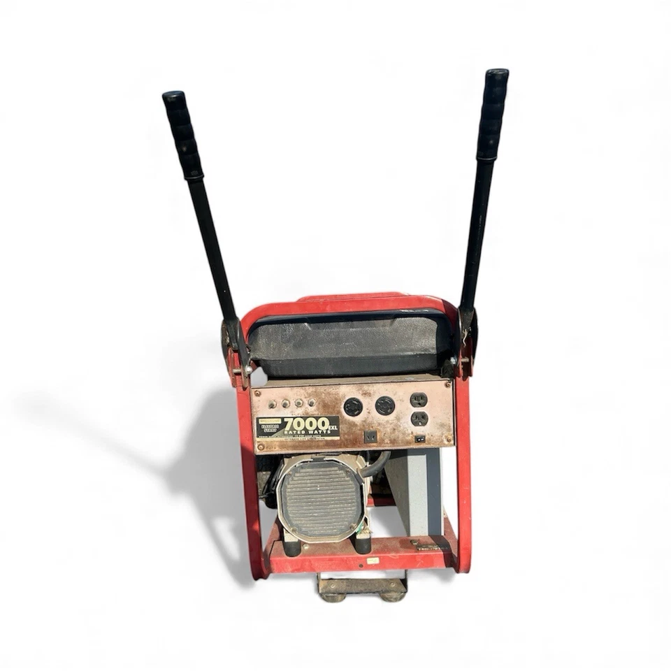 Generador de CA portátil Generac 7000 EXL 7000 vatios arranque eléctrico Foto 2 de 4