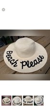 Beach Please Floppy Sun Hat Summer Packable