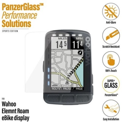 PANZERGLASS Displayschutzfolie für Wahoo Elemnt Roam Display Schutzfolie Folie