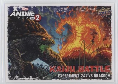 2023 Upper Deck Marvel Anime Vol 2 Kaiju Battles Artist /100 #KB-19 Auto y1g