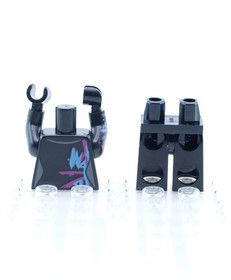 Used LEGO&reg; Minifigure Lucy Wyldstyle Hood Down with DETECTING RELIC