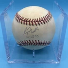 GREG MADDUX SIGNED 1995 RAWLINGS WORLD SERIES BASEBALL “10-28-95” INSCRIPTION!!