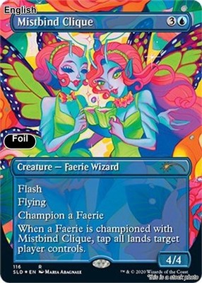 Mistbind Clique EN [SLD - 116] - NM [Foil] TCG MTG