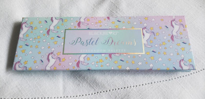 READ NIB Sealed BLACKHEART Pastel Dreams EYESHADOW PALETTE Unicorn Box Hot Topic