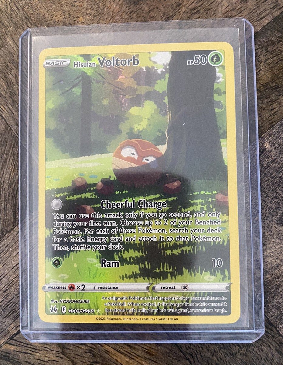 Hisuian Voltorb GG01/GG70 Crown Zenith Galarian Gallery