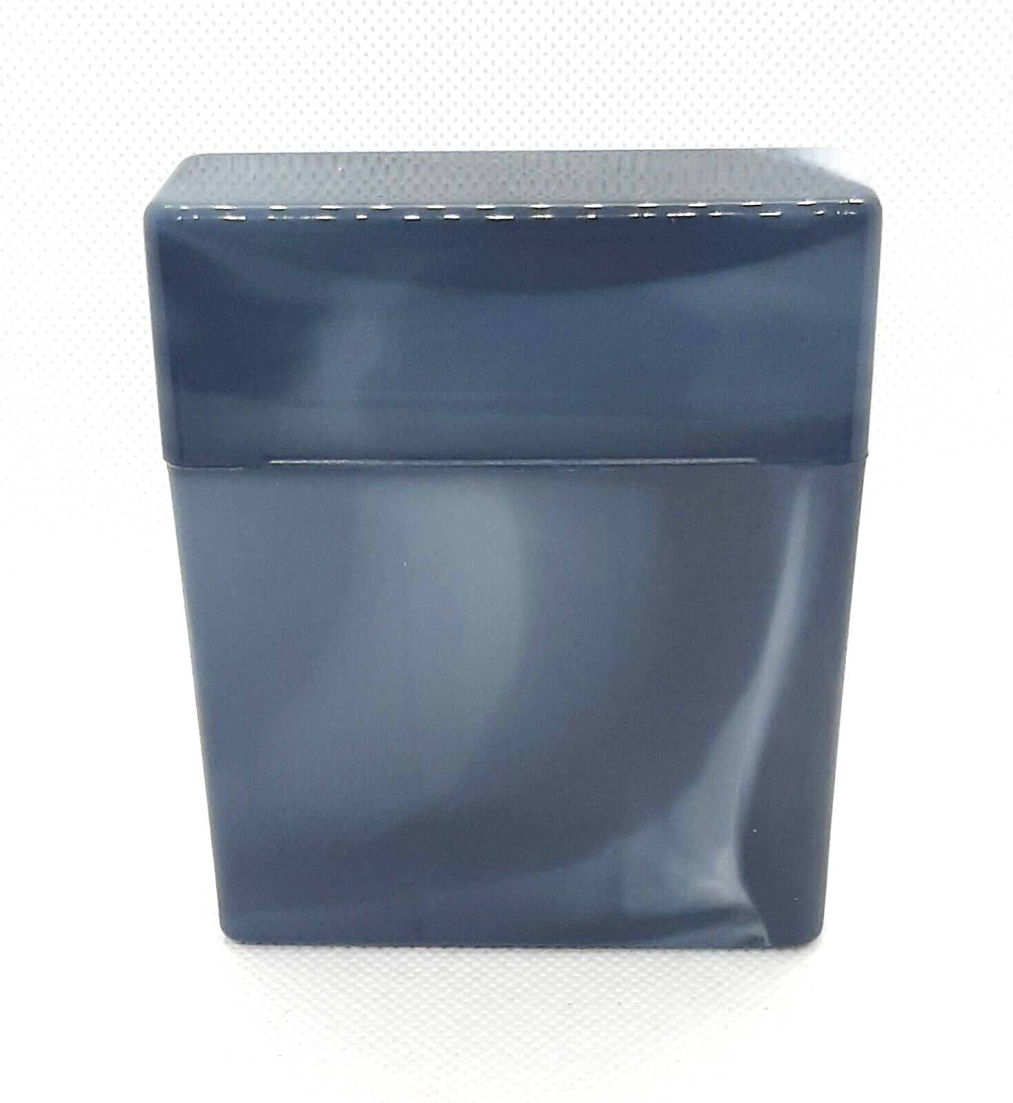 KSI Black King Size Flip-Open Cigarette Case Holds 27 Cigs Divided Compartment