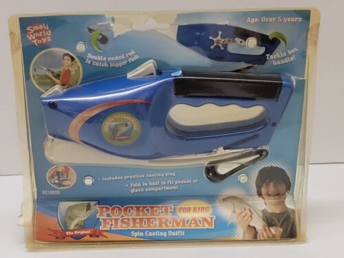 Ultra Rare 2010 New Sealed Pocket Fisherman For Kids Spin Casting Outfit 9210020