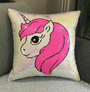 sequence unicorn pillow