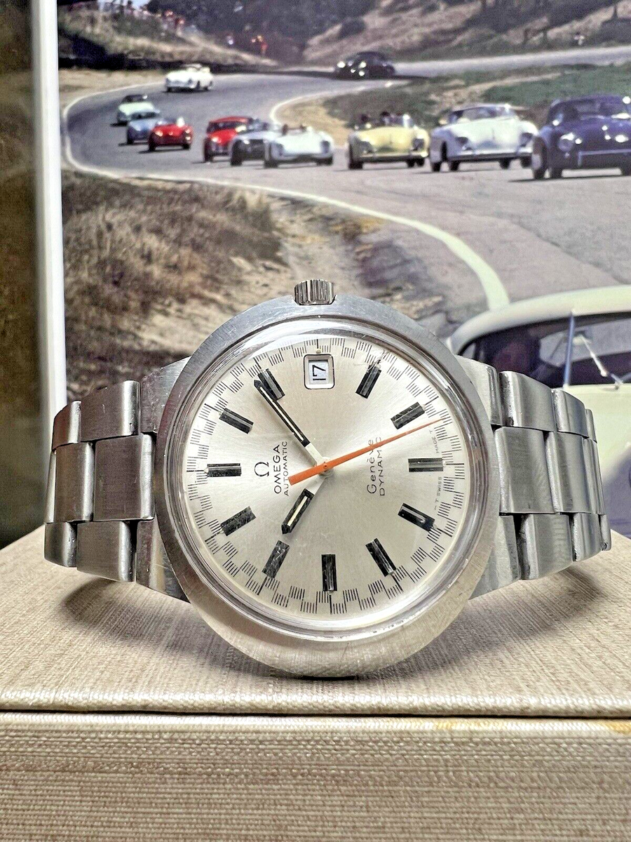 Omega Geneve Dynamic 1960s Swiss Made Stainless Steel Auto Omega Geneve Dynamic 1960s Swiss Made Stainless Steel Auto