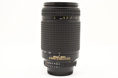 【OTTIME CONDIZIONI con cappuccio】 Nikon AF NIKKOR 70-300mm F/4-5.6 D ED obiettivo zoom dal Giappone - Foto 9 di 9