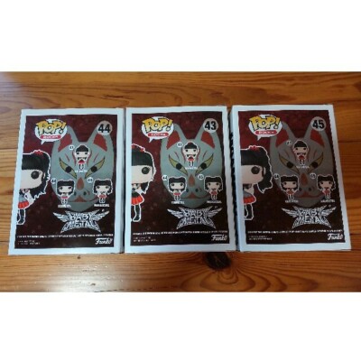 POP! ROCKS BABY METAL New FUNKO SU-METAL YUIMETAL MOAMETAL