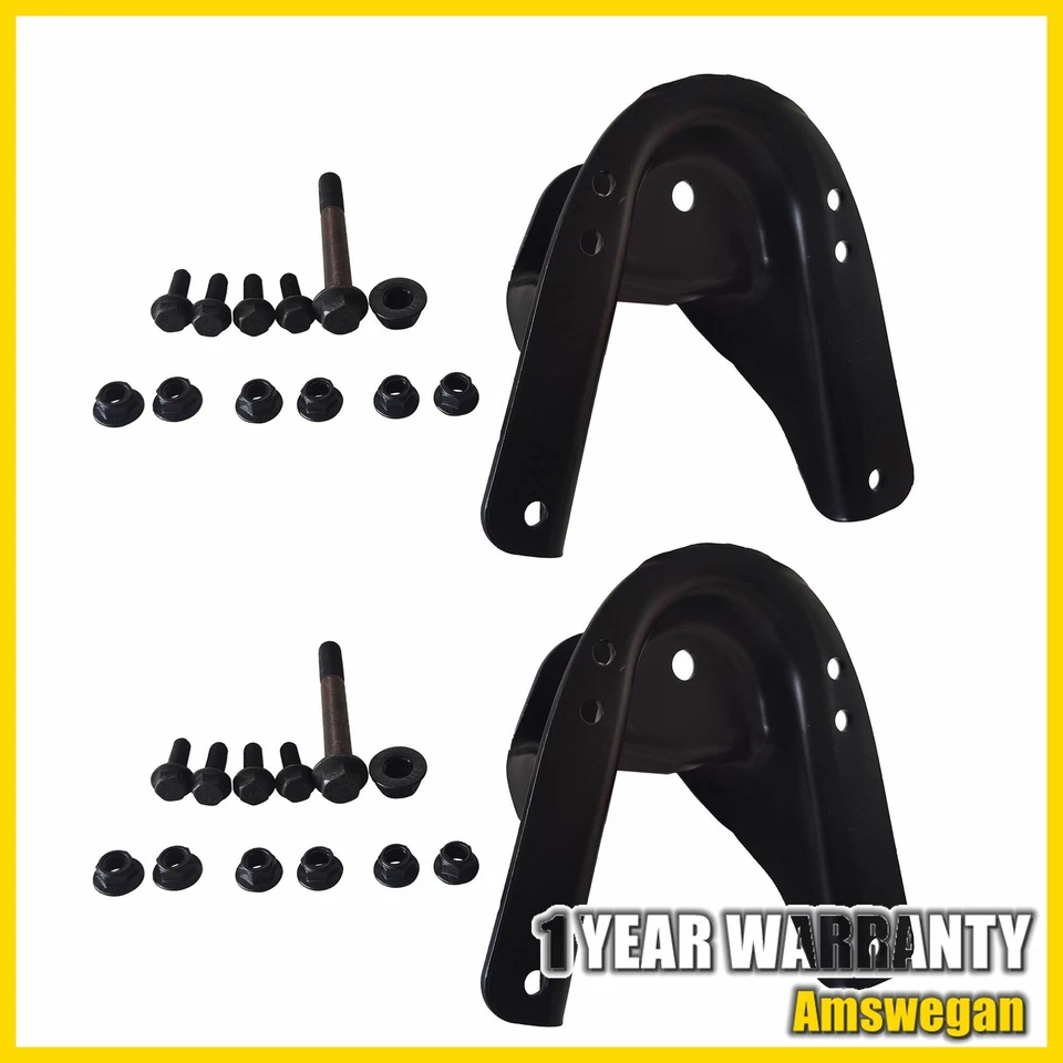 Suspensión trasera de resorte de hoja de 2 piezas para Chevy C20 C30 GMC C2500 C3500 1985-1999 722-084 Foto 4 de 4