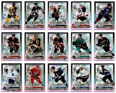1999-00 O-PEE-CHEE NOW STARRING INSERT CARDS - PICK SINGLES - FINISH SET