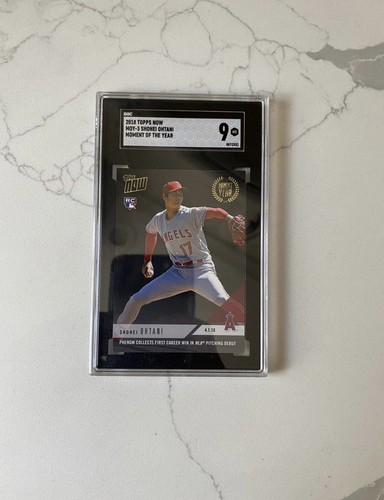 2018 Topps Now Moment of the Year /1965 Shohei Ohtani #MOY-3 Rookie RC