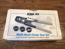 ZURN QCRTMH MULTI-HEAD CRIMP TOOL KIT COMPONENTS, FACTORY CASE