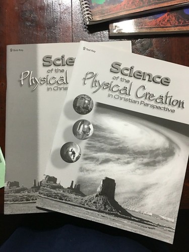 Abeka Science The Physical Creation Teacher Textbook Key Tests Quizzes Science - Picture 2 of 2