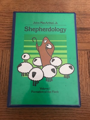 Shepherdology 6 Cassette Set By John MacArthur Jr-Very Rare-SHIPS N 24 HOURS