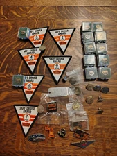 Yellow Freight 7 Year Safety Pin with patch