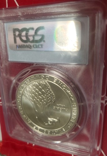 1983-S 1 Los Angels OLYMPICS 🏐COMMEMORATIVE SILVER DOLLAR PCGS MS69 - Picture 5 of 6