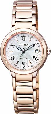 Citizen Watch Exed Eco Drive Radio Clock Titania Line Happy Flight ES9322-57W