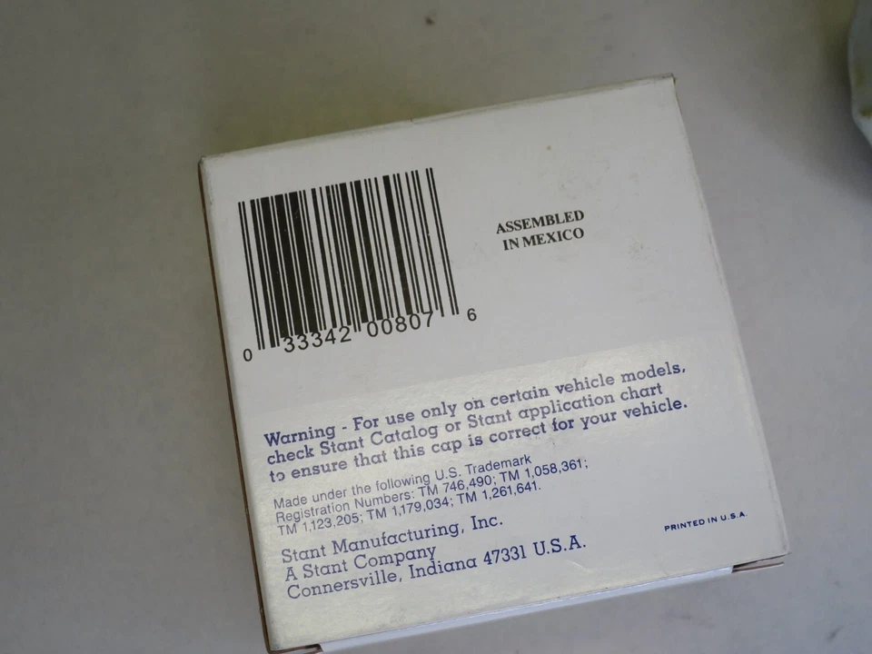Tapa del tanque de combustible Stant 10807 gasolina 71-74 Buick Cadillac Chevrolet GMC 71-79 Chrysler Foto 4 de 4