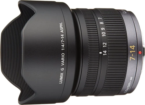 7-14mm F4.0 wide-angle zoom G VARIO asph. H-F007014 for Panasonic Micro Fou