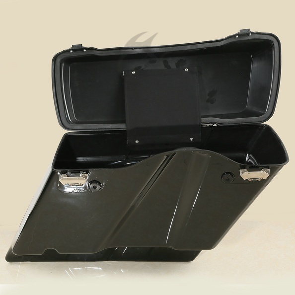 Hard Saddlebags Saddle Bags W/ Conversion Brackets Fit For Harley Soft