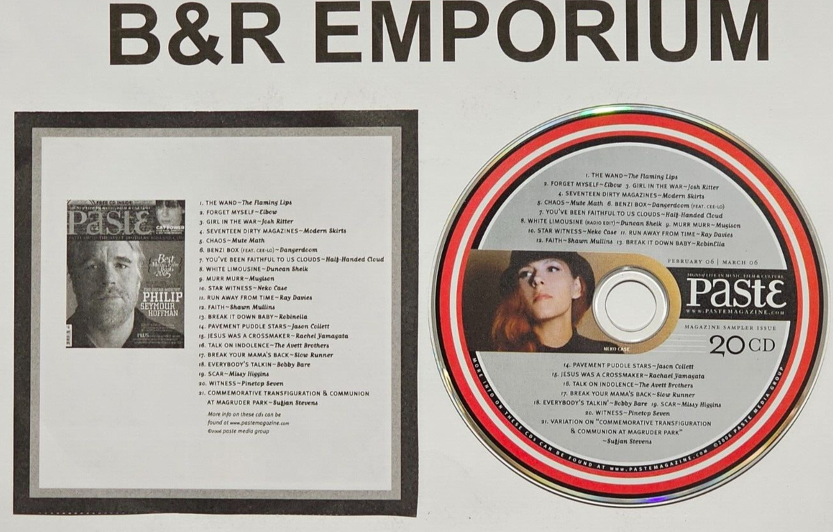 Paste Magazine CD Sampler Series 11-20 - Various Artists - Choose