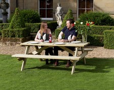 Anchor Fast Devon Picnic Bench 6 Seater - Pressure Treated RRP £299.99 