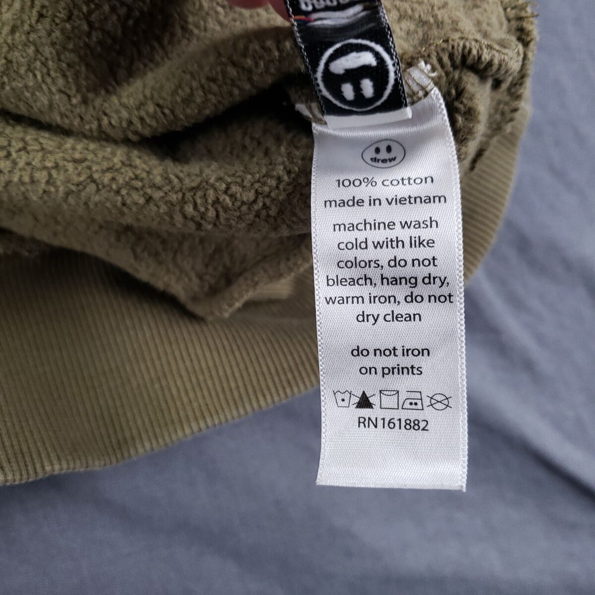 Drew House Sweater Mens Small Brown Deconstructed Mascot Drew House Sweater Mens Small Brown Deconstructed Mascot