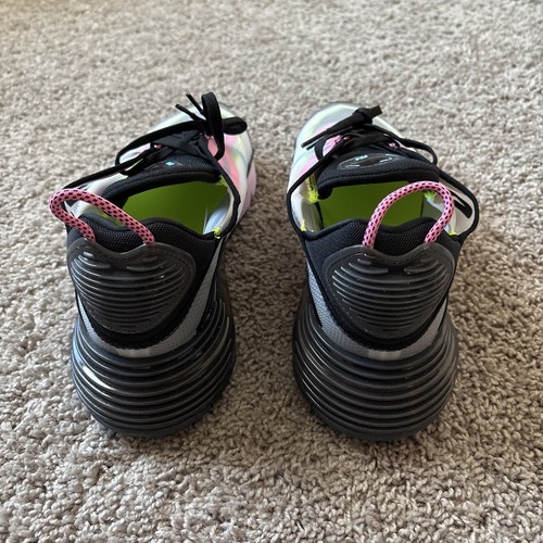 Nike Air Max 2090 White Pink Black Running CW4286-100 Women Sz 13.5/Men’s Sz 12 - Picture 5 of 9