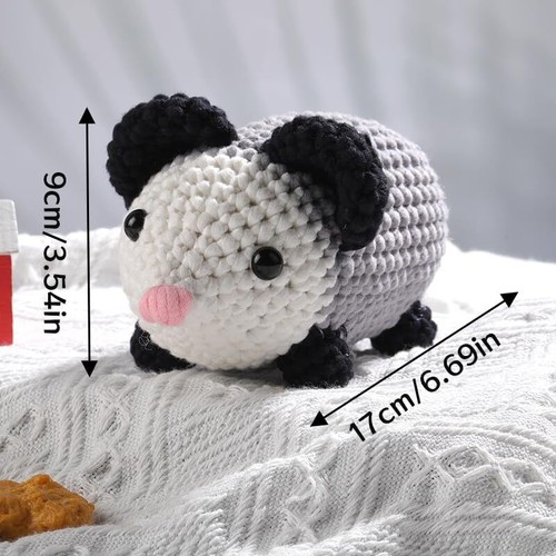 Crochet Kit for Beginners,Crochet Animal Kit with Step-by-Step Video Tutorials - Picture 6 of 8