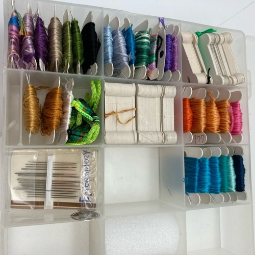 Case Kit 1/3 Full Embroidery Thread Spools/Spindles - Picture 3 of 5