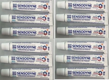 12x Sensodyne Tubes of Sensitive Mouth Toothpaste 0.8oz Tubes Mint exp 5/2025