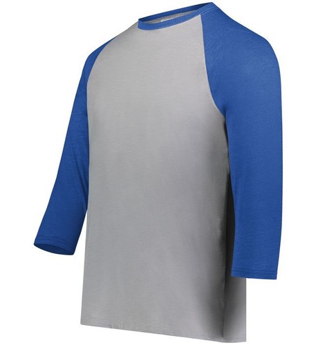 Augusta Sportswear 6879 Men's Gameday Vintage 3/4 Tee Top T-Shirt - Picture 11 of 16