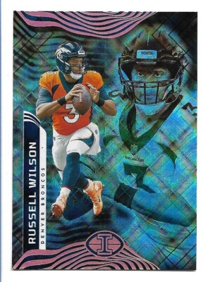 Russell Wilson 2022 Panini Illusions #27 Diamond  Parallel Denver Broncos