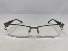 Prodesign Denmark 5139 C.9621 52-16-135 Antique Gold Eyeglasses Frame J65