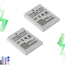 2x Battery for Nikon EN-EL8 Coolpix S7 S50/c S51 S52c S6 S7 S8 S9 P1 P2 S1