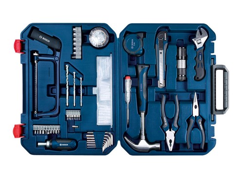 Originale Bosch 2.607.002.790 All-in-One Kit di utensili manuali in metallo blu 108 pezzi - Foto 5 di 5