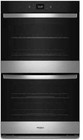 Whirlpool 30" Wide Smart Double Electric Convection Wall Oven, Woed5030Lz, New !