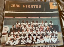 1979 WORLD SERIES PITTSBURGH PIRATES SIGNED 1980 POSTER STARGELL PARKER +35 MORE