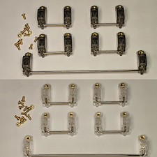 Mechanical Keyboard Keycap Transparent Steel Plate Screws Shaft Stabilizer