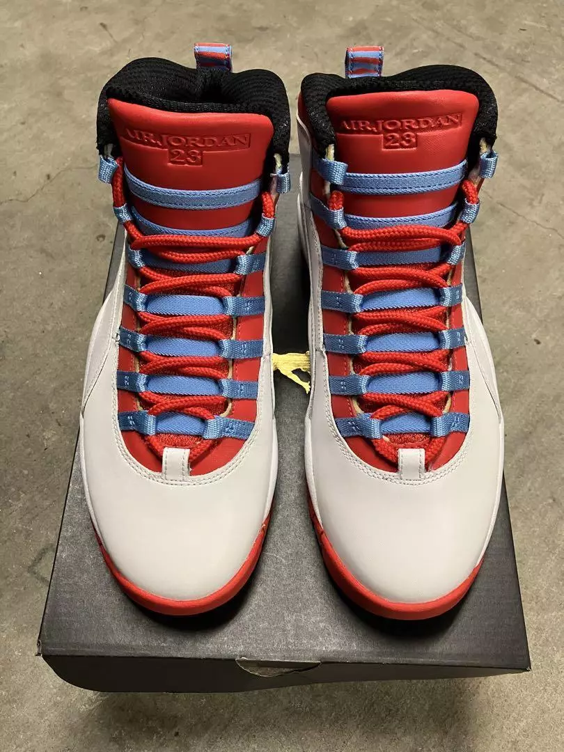 NIKE AIR JORDAN 10 RETRO Chicago Flag Jordan 10 US SIZE 9