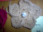 New, crochet buffalo plaid centers for hats or other craft items — photo 2