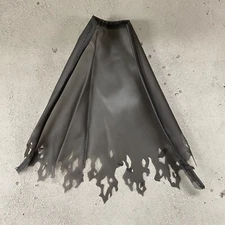 SU-C-BWT: 1/12 Black Transparent Wired Cape for Marvel Legends Black Winter Thor