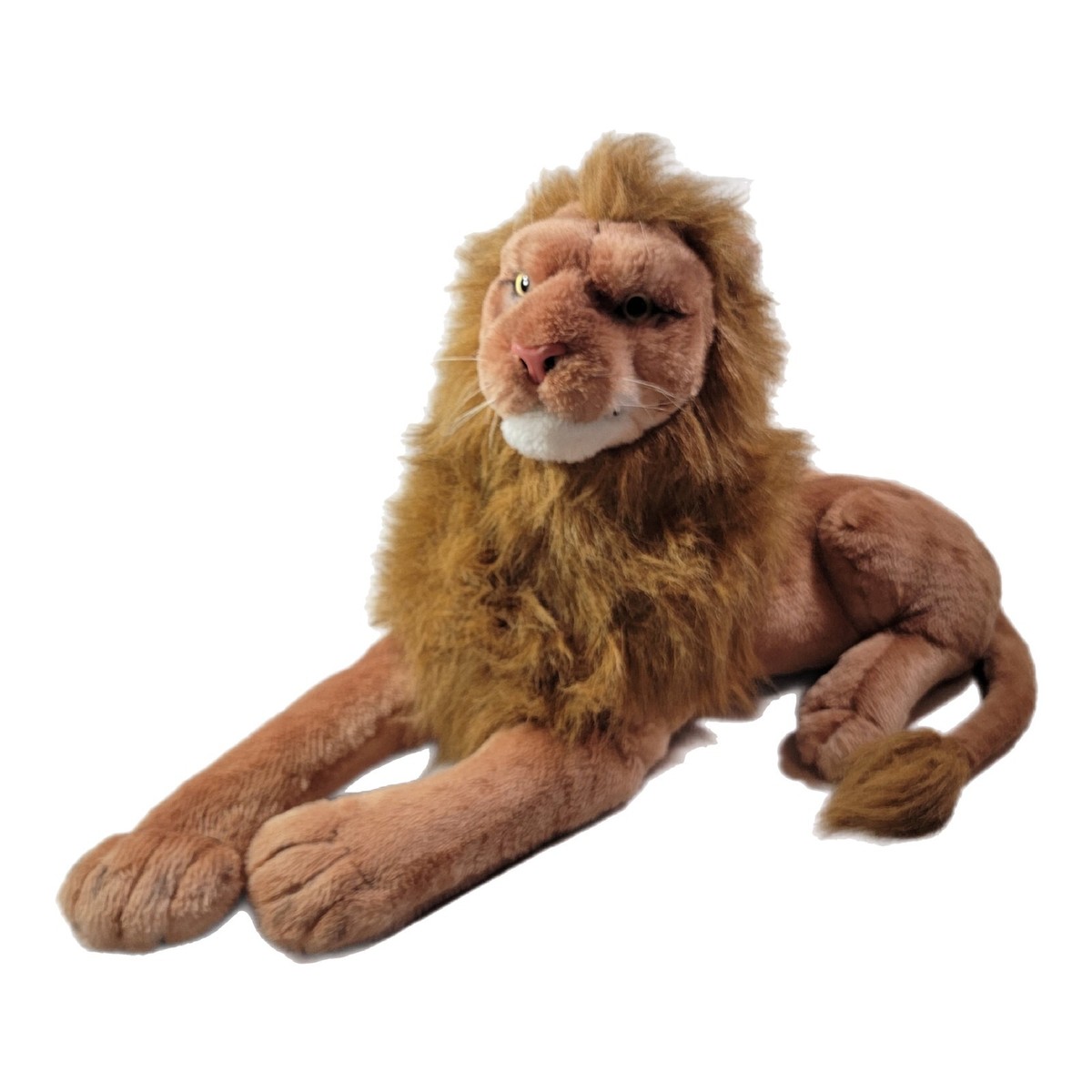 Best Made Toys Jumbo Large Vintage Plush Laying Lion Jungle
