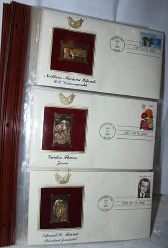 22kt Gold Repliken Ersttag Abdeckungen limitierte Auflage Briefmarken & Abdeckungen: Menge 17 - Bild 5 von 17