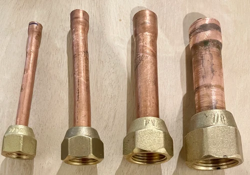 Flare X Solder Adapter-  Copper Mini splint AC - Line set Adapter HVAC