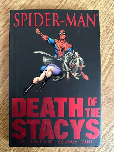 SPIDER-MAN Death of the Stacys Marvel Premiere HC OOP Lee Conway Romita Kane