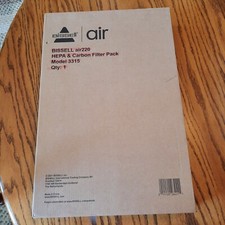 Bissell Air220 Hepa  Carbon Filter Pack 3315 Genuine OEM New